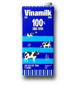 sữa tươi tiệt trùng Vinamilk - so sánh giá thành