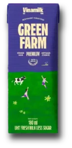 sản phẩm sữa tươi Vinamilk Green Farm