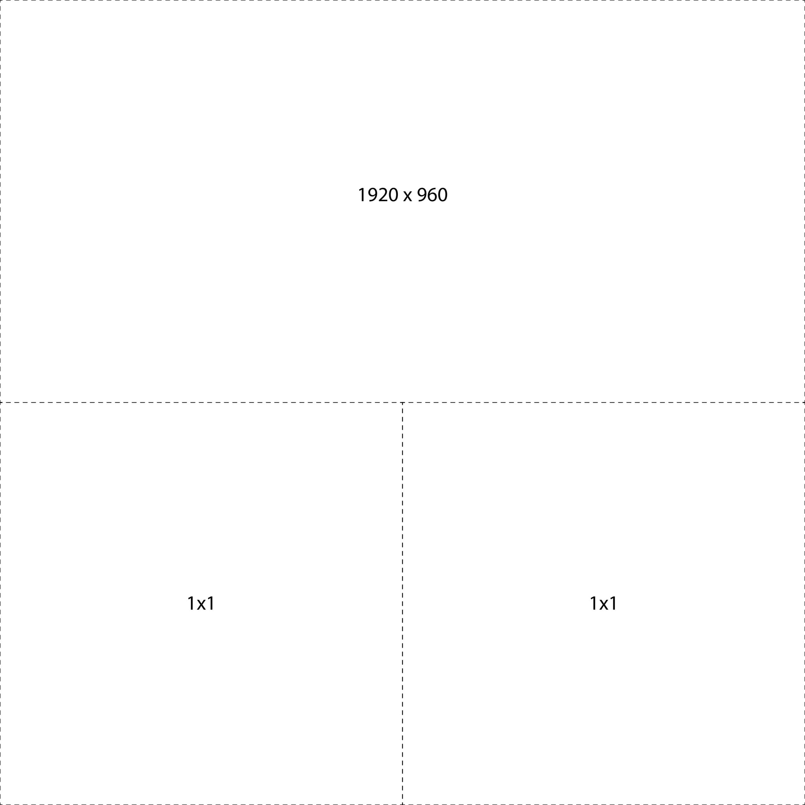 Layout vuông - 3 ảnh